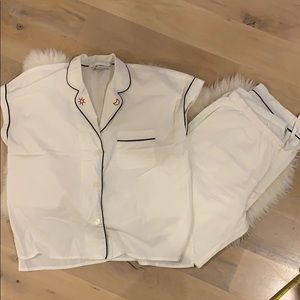 Madewell Bedtime Embroidered Pajama Set